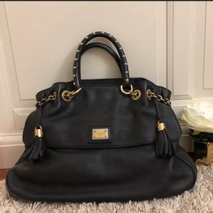 [SOLD] - Vtg D&G bag _ Big Bag_black leather 🌹